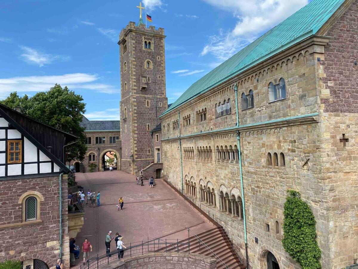 شقة Discovair Eisenach -Karlstrasse- Fussgaengerzone Mit Netflix المظهر الخارجي الصورة