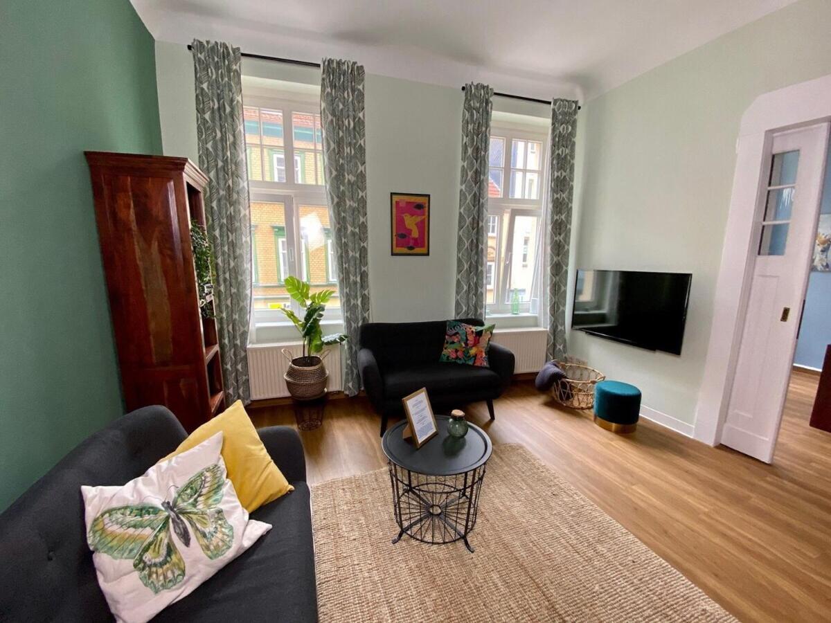 شقة Discovair Eisenach -Karlstrasse- Fussgaengerzone Mit Netflix المظهر الخارجي الصورة