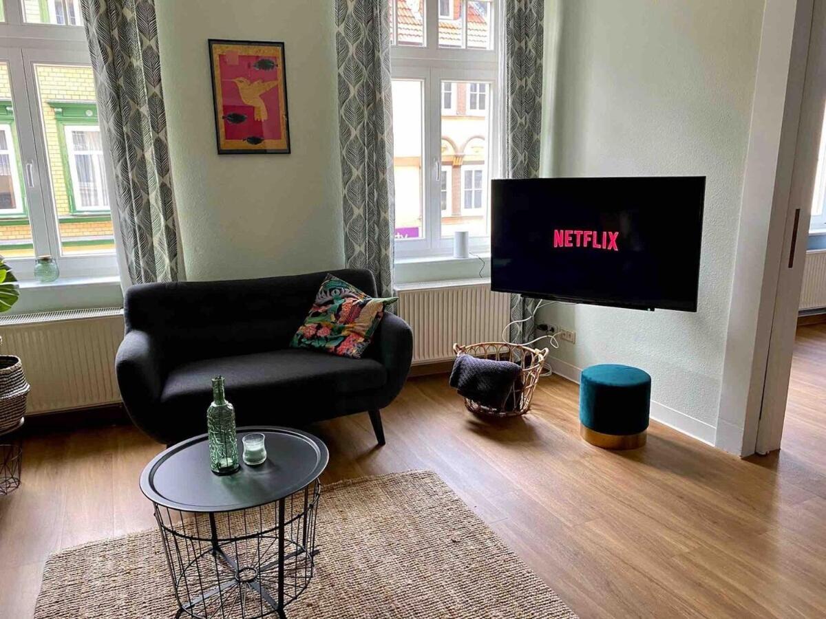 شقة Discovair Eisenach -Karlstrasse- Fussgaengerzone Mit Netflix المظهر الخارجي الصورة